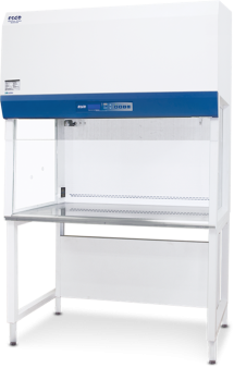 Vertical laminar flow hood with Glass sides and simple switch